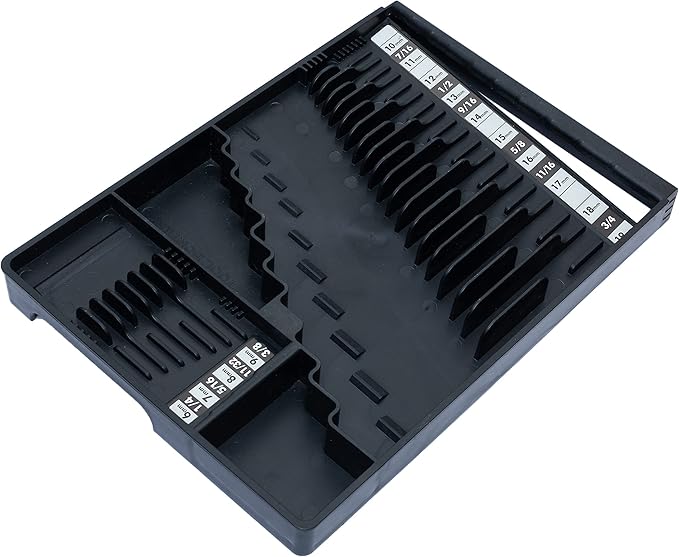 WRENCH ORGANIZER (BLACK) - Made in USA