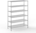 24" Deep x 60" Wide x 86" Height Wire Shelving Kit | 6-Tier | NSF Commercial Storage Rack Unit