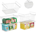 Enhanced Leak-Proof Bottom - Freezer Organizer Bins ，5 Pack Stackable Deep Freezer Organizer Bins for 7 Cu.FT Small Chest Freezer，Easy Get Bottom Foods without Digging