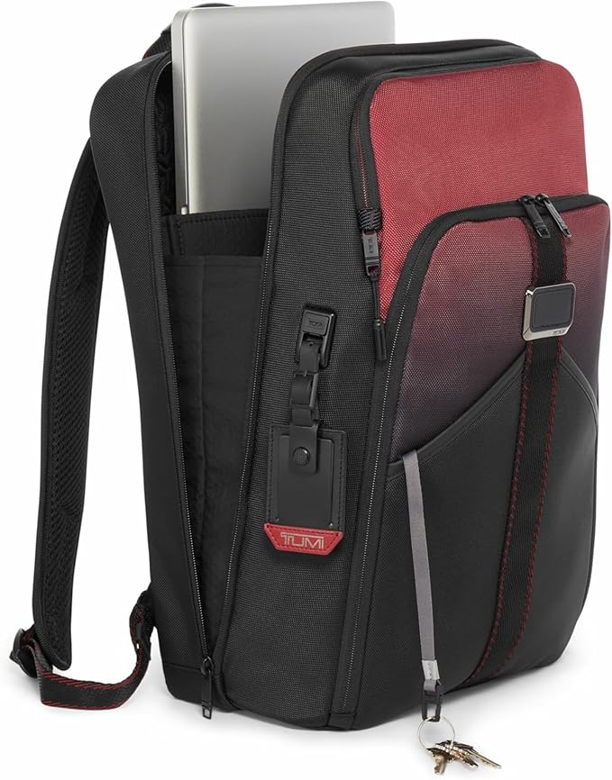 Tumi Mens Esports Pro 17" Backpack Red Ombre One Size
