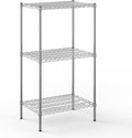 21" Deep x 30" Wide x 54" Height Wire Shelving Kit | 3-Tier | NSF Commercial Storage Rack Unit