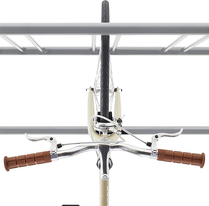 Retrospec Commercial Grid Bike Rack - Single & Double Sided - Bicycle Storage Stand for Garages, Stores, Schools & Universities Power Coated Steel
