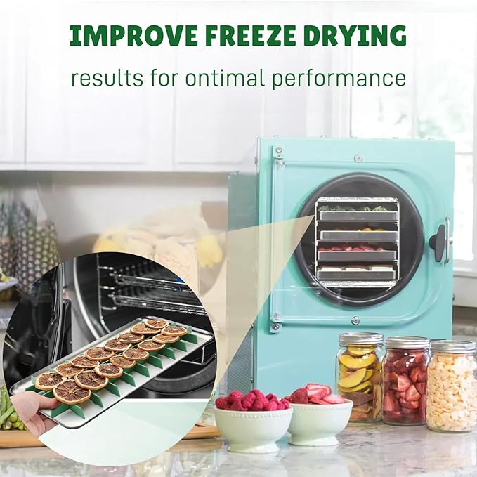 5 Sets Medium Freeze Dryer Tray Dividers Compatible with Harvest Right Trays, Freeze Dried Strawberrie Candy Fruit Dog Cat Treats Tray Dividers, Ideal Accessories for Freeze Dryer Owner