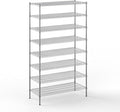 21" Deep x 48" Wide x 86" Height Wire Shelving Kit | 8-Tier | NSF Commercial Storage Rack Unit