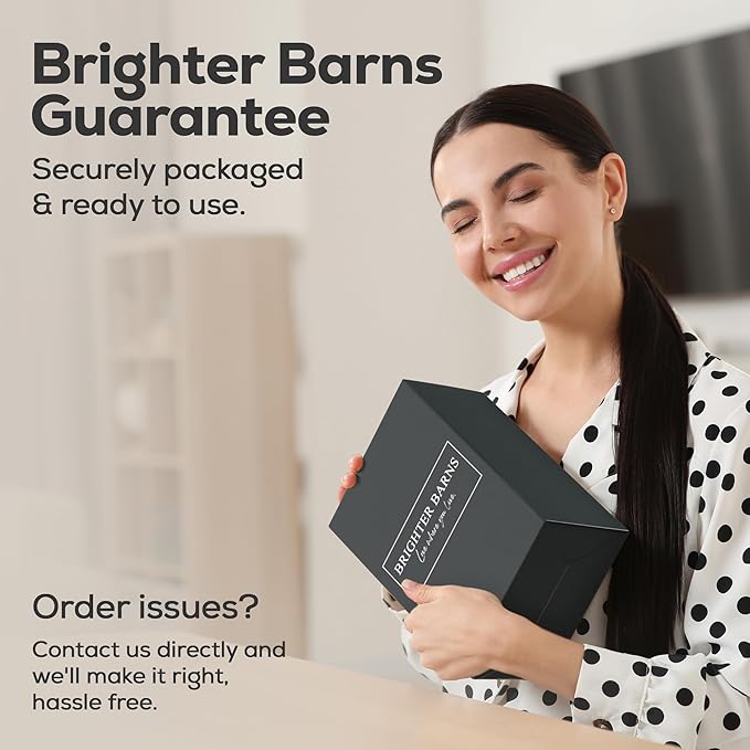 Luxury Shampoo and Conditioner Dispenser Set by Brighter Barns - Empty Shampoo Bottles Refillable with Gold Pump - Plastic Shower Soap Dispenser for Modern Bathroom Decor in Airbnb, Spa (Amber Gold)