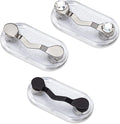 Readerest Magnetic Glasses Holder (3 Pack), Magnet Clip for Readers, Sunglasses & Work Badges for Men & Women, USA Made