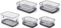Progressive ProKeeper Stackable Produce ProKeeper Storage Container with Stay-Fresh Vent System (PKS-5PC-Produce+)