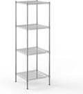 24" Deep x 24" Wide x 74" Height Wire Shelving Kit | 4-Tier | NSF Commercial Storage Rack Unit
