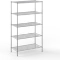 24" Deep x 48" Wide x 86" Height Wire Shelving Kit | 5-Tier | NSF Commercial Storage Rack Unit