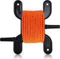 Trotline Winder, Black, Christmas Lights Catfish Line Reel & Cord Organizer