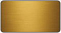 Brushed Metal Texture Desk Mat - Extended Mouse Pad & Desk Pad, Neoprene Surface, Non-Slip Rubber Base, Stitched Edges, Desk Protector for Keyboard & Mouse (Gold, 12x22)