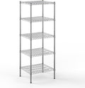 21" Deep x 24" Wide x 64" Height Wire Shelving Kit | 5-Tier | NSF Commercial Storage Rack Unit