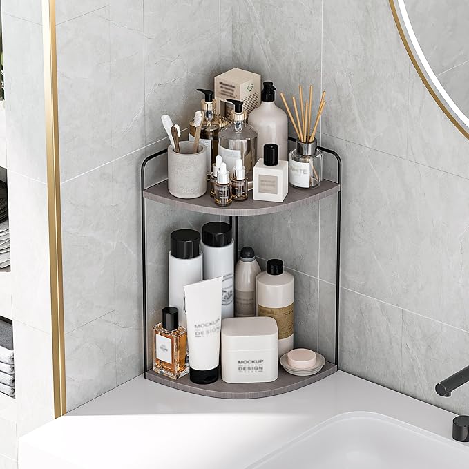 Bathroom Counter Organizer,Countertop Organizer,Vanity Organizers,Bathroom Storage,Bathrooms Sink Organizers,Counter Shelf,Corner Counter,Corner Shelves