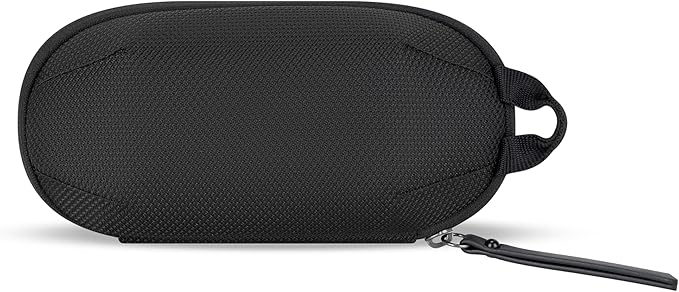 Sherpani Mini Co-Pilot, Travel Cable Bag, Cord Storage Organizer, Small Tech Pouch, Accessory Carrying Case, Travel Gift for Women (Carbon)