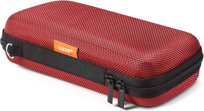 Hard Protective Travel Case, GLCON Electronic Organizer for Anker/Jackery/RAVPower Power Bank, Shockproof EVA Carrying Case for Cell Phones, Travel Gadgets for Cables, Car/GPS Accessories