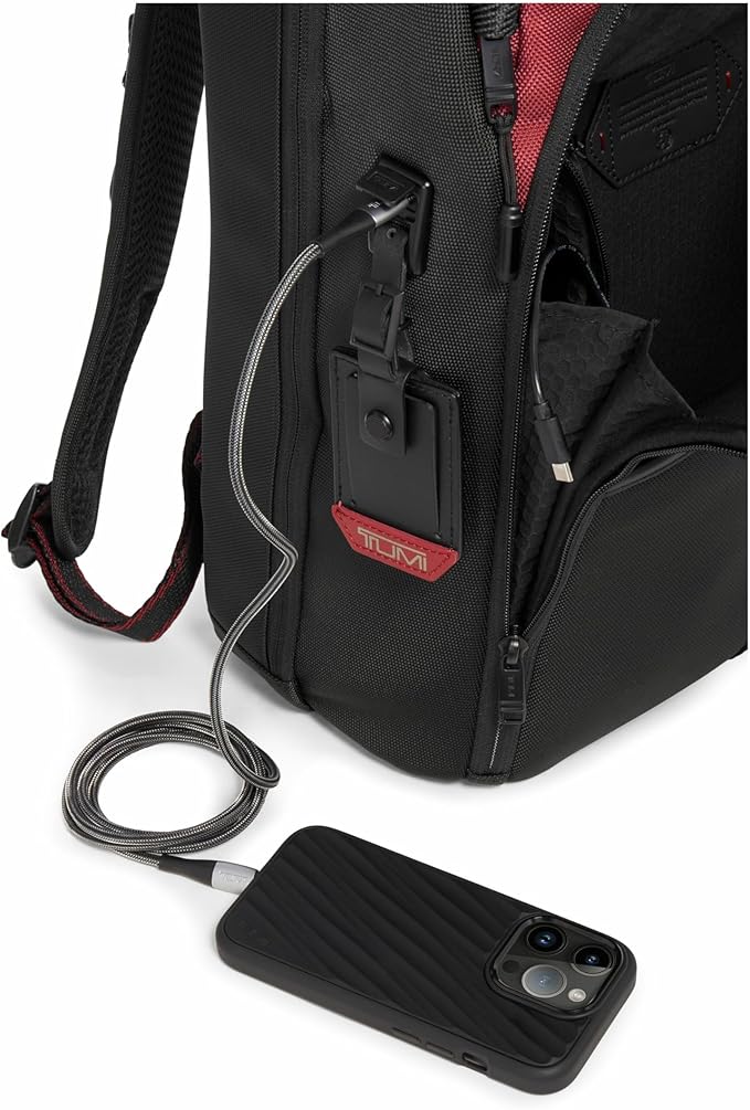 Tumi Mens Esports Pro 17" Backpack Red Ombre One Size