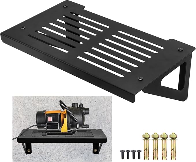 Heavy Duty Metal Pressure Washer Shelf, Garage pressure washer shelf, Power Washer Storage Rack, Good for Restaurant, Kitchen, Laundry, Garage and Utility Room
