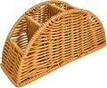 jojofuny Synthetic Rattan Remote Storage Holder Organizer Makeup Brush Holder Vintage Desk Caddy Tissue Box Organizer For Coffee Table Bedroom Bathroom