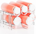 Yieach Stackable Water Bottle Organizer for Cabinet Yeti or Stanley Storage Organizers - Larger Compartment for 40 oz Stanley Cup Holder and Other Tumbler Organizers,Waterbottle Rack for Pantry,2 Tier