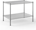 24" Deep x 36" Wide x 27" Height Wire Shelving Kit | 2-Tier | NSF Commercial Storage Rack Unit