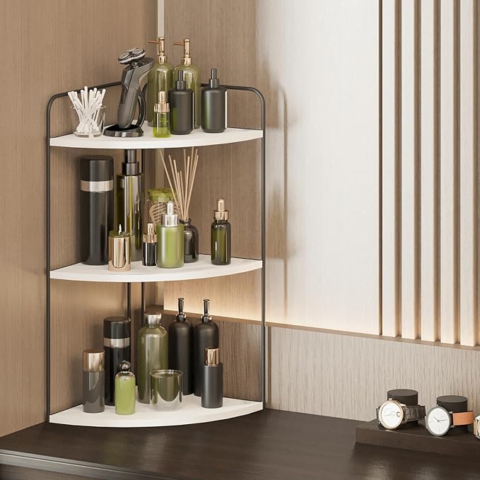 Bathroom Counter Organizer,Countertop Organizer,Vanity Organizers,Bathroom Storage,Bathroom Sink Organizers,Counter Shelf,Corner Counter,Corner Shelves