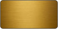 Brushed Metal Texture Desk Mat - Extended Mouse Pad & Desk Pad, Neoprene Surface, Non-Slip Rubber Base, Stitched Edges, Desk Protector for Keyboard & Mouse (Gold, 16x32)