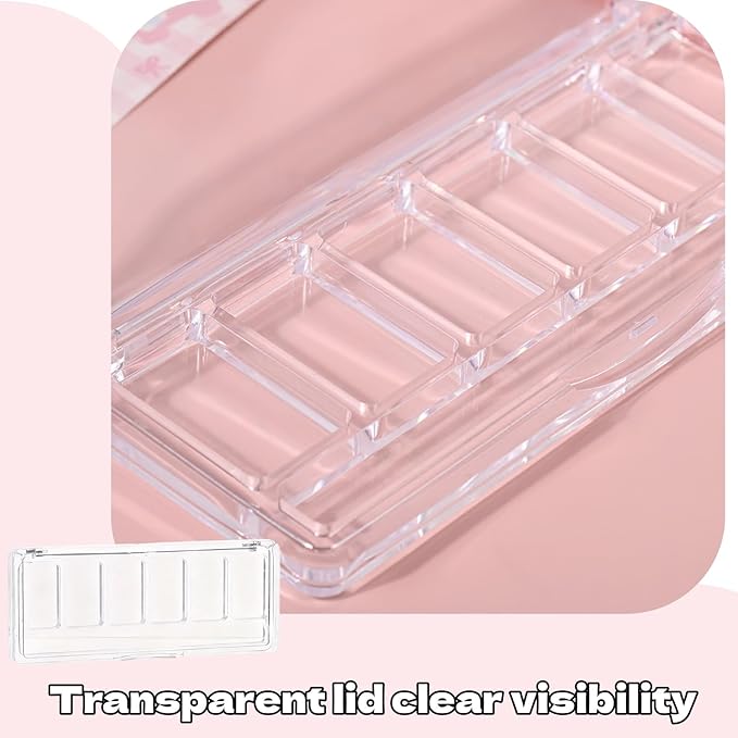 Empty Lipstick Palette Practical Cosmetic Organizer Empty Cosmetic Container Depotting Makeup Containers for Professional Makeup Storage and Display Solutions