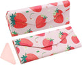 Foldable Glasses Case, Magnetic PU Leahter Sunglasses Case, Cute Hard Shell Folding Eyeglass Cases for Women Kids