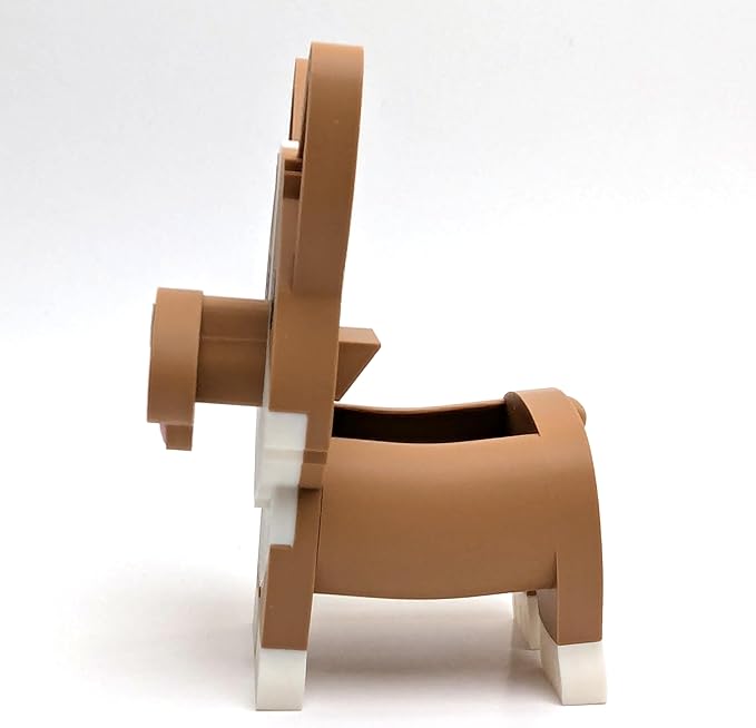 RedFive Corgi Eyeglass Holder Stand – Cute 3D Printed Dog Glasses Holder for Desk or Nightstand – Fun Gift for Corgi Lovers, Pet Owners, and Dog Moms – Handmade in Michigan USA