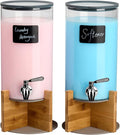 Glass Laundry Detergent Dispenser with Holder,1.1 Gallon Laundry Liquid Dispensers with Stainless-Steel Tap,Large Glass Fabric Softener Containers with Stand for Laundry Room Organization