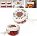 2025 Upgrade Fruit Washing Bowl with Strainer(2.85QT+1QT),3 in 1 Multipurpose Drain Basket with Lid & Ice Box,Foldable Handle Fruit Strainer,Fruit Washer Perfect for Fridge Storage and Outdoor Picnics