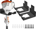 Heavy Duty Garage Organizer Wall Hanger, Weed Whackers Holder Wall Mounted, Shed Organizer Trimmer Rack for Grass, Garage, Garden Tools Storage, 2 Packs