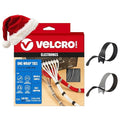 VELCRO Brand 150pk Cable Ties Value Pack, 8in | Stocking Stuffer Gifts for Tech Lovers | For Wire Management and Cord Organizer | Replace Zip Ties with Reusable Straps, Reduce Waste