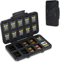 [Large Capacity] CFexpress Type A Card Case Storage, 60 Slots Memory Card Organizer Holder Box for 40 TF Micro SD & 20 CFexpress Type-A Cards, for Sony A7RV A7SIII A7IV A7R5 A1 A9M3 FX3 FX6 FX30