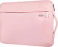 Voova Laptop Sleeve Case 13 13.6 Inch for Women, 360°Protective Waterproof Slim Computer Bag Cover Compatible with MacBook Air 13 M1/M2/M3/M4 2020-2024, MacBook Pro 13, IPad Air/Pro 13, Pink