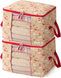 Canvas Storage Bags 2 Pack (Snowman Bag 2 Pack)