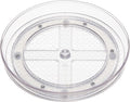 Amazon Basics Clear Lazy Suzan Turntable Organizer, 9-Inch, 2-Pack