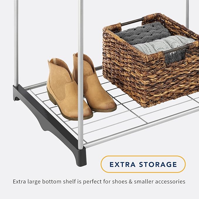 Whitmor Modern Industrial Wardrobe