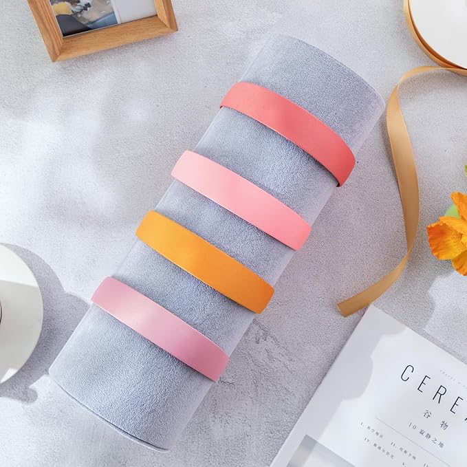 Geetery 2 Pcs Vertical Headband Holder Organizer Hairband Display Stand Headband Stand for Women Hair Hoop Accessories(Gray)