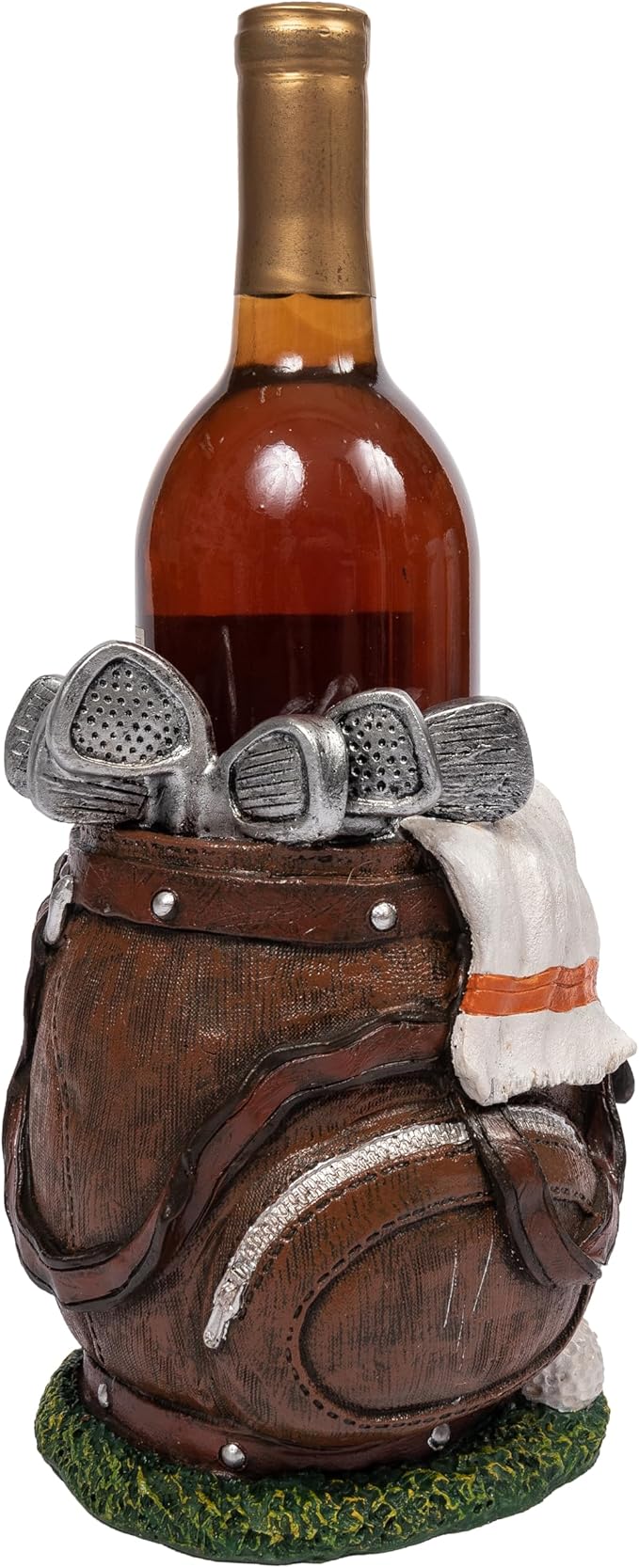 Golf Bag Wine Bottle Holder Decorative Bar Decor Single Bottle Holder