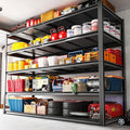REIBII Garage Shelving 78" H, Storage Shelves Heavy Duty Shelving Unit Load 3000LBS, 5 Tier Adjustable Metal Shelves for Warehouse, Basement, Pantry, Factory, 55" W x 26" D x 78" H