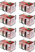 BlissTotes 8-Pack Heavy Duty Extra Large Clear Moving Bags (125L)