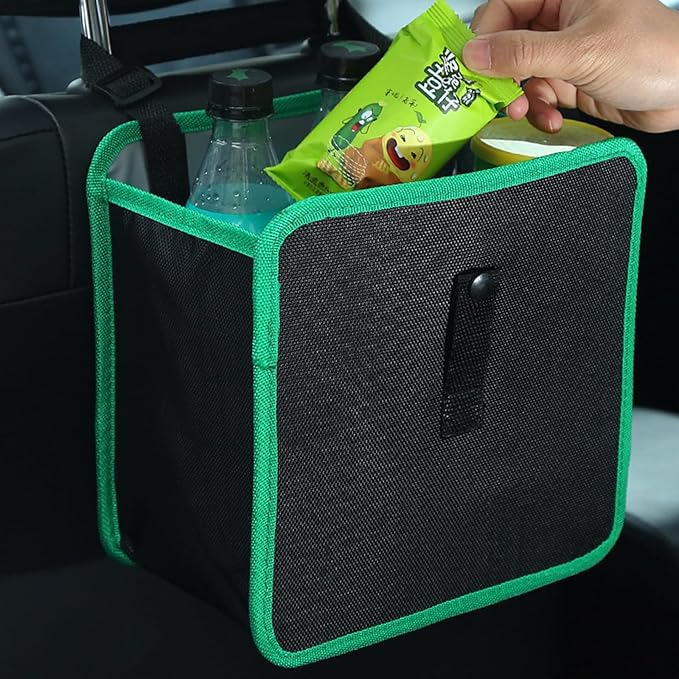 Innovative Gaps Storage Solution Hanging Garbage Holder Garbage Net Bag for A Vehicle Interior