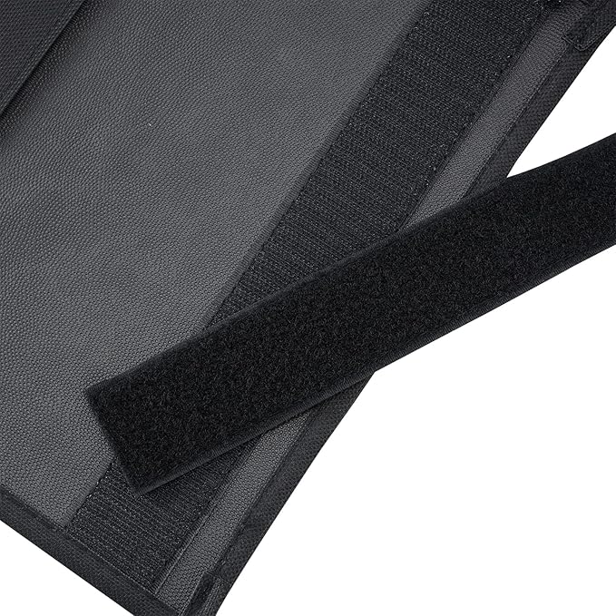 Hanging Bedside Caddy,Bedside Organizer Caddy for Bed Rails(Classic 4 Pockets-Black)