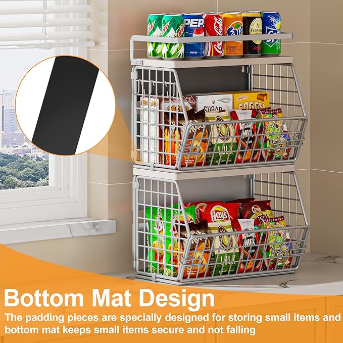 Magnetic Shelf for Fridge,Onion and Potato,Fruit and Vegetable Storage Hanging Basket,Kitchen Counter,RV Laundry Refrigerator Organziers,Magnetic Spice Rack for Refrigerator