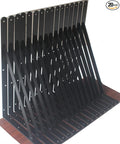 20 Pack L16 x H 10" Black Heavy Duty Shelf Brackets with Screws Metal Shelf Brackets Shelf Support Angle Brackets for Shelves L Brackets Heavy Duty Floating Shelf