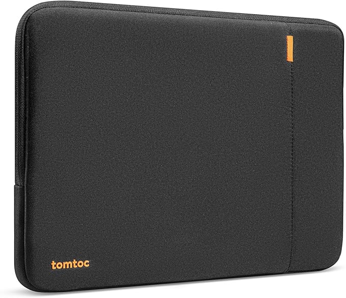 tomtoc 360° Protective Laptop Sleeve for 16-inch MacBook Pro M4/M3/M2/M1 Pro/Max A3403 A3186 A2991 A2780 A2485 A2141 2024-2019, Dell XPS 16 Laptop, Water-Resistant MacBook Case with Accessory Pocket