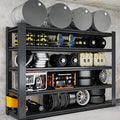 Metal Storage Shelves Unit,5-Tier Adjustable Heavy Duty Garage Shelving,3500LBS Garage Storage Industrial Shelves,Storage Racks,Steel Shelf Suitable for Shop,Warehouse,Basement