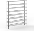 14" Deep x 60" Wide x 74" Height Wire Shelving Kit | 8-Tier | NSF Commercial Storage Rack Unit