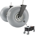 Beach Wagon Wheels Deep Sand and Rough Terrain | Quick-Change Interchangeable Patent Pending | Air-Filled Beach Cart Tires-ONLY Compatible with TERRAINGO Wagons